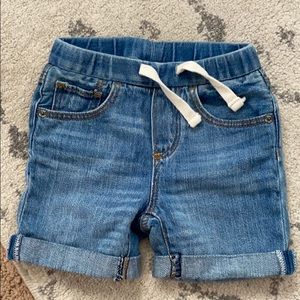 Baby Gap pull on jean shorts
